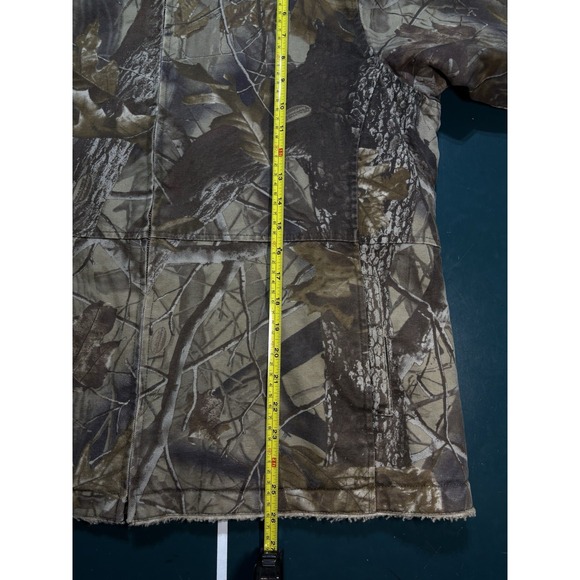 Dri Duck For Her Camo Hooded Workwear Jacket Women's XL Realtree Canvas Sherpa - Picture 13 of 13
